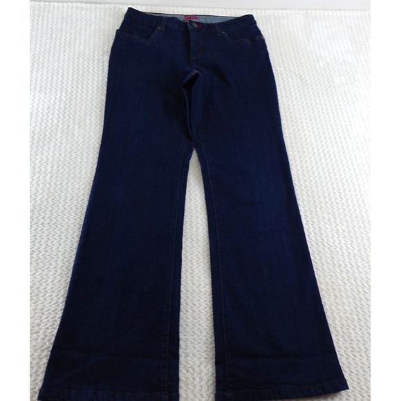 Smithsonian Institution Denim - Smiths Dungrees Bootcut Jeans Medium Dark Wash Denim Cotton size 6